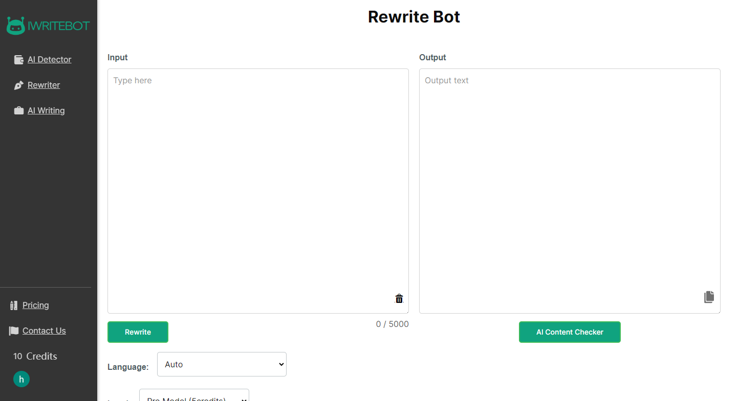 Project and Tasks - MindCreai AI Write Tools